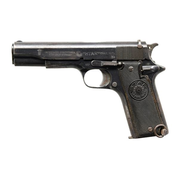 STAR MODEL A SEMI AUTO PISTOL.