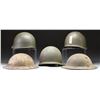 Image 2 : 4 US HELMETS, 1 FRENCH HELMET, & A EUROPEAN HELMET