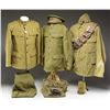 Image 1 : 2 US WWI UNIFORMS & 1 BRITISH WWI UNIFORM.