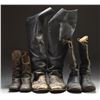 Image 1 : 3 PAIRS OF VINTAGE US LEATHER BOOTS.