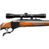 Image 3 : RUGER NO. 1 SINGLE SHOT RIFLE WITH SCOPE.