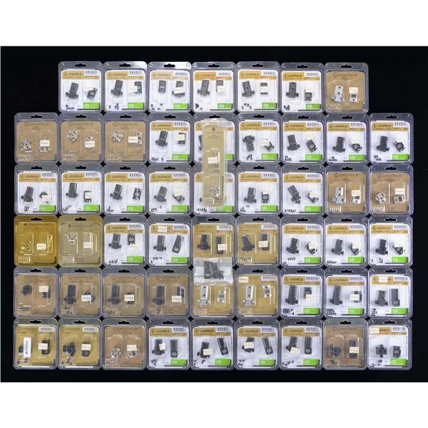 53 LEUPOLD 2 PIECE BASE SETS.