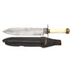 Image 4 : MID-19th CENTURY BRITISH STYLE BOWIE KNIFE WITH