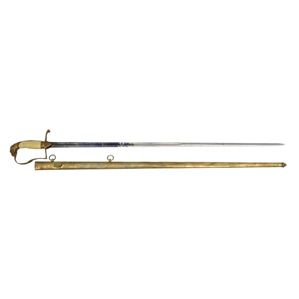 CIRCA 1825-1840 INFANTRY OFFICER’S SWORD.