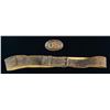 Image 1 : CIVIL WAR ERA “US” BUCKLE & BUFF LEATHER BELT WITH