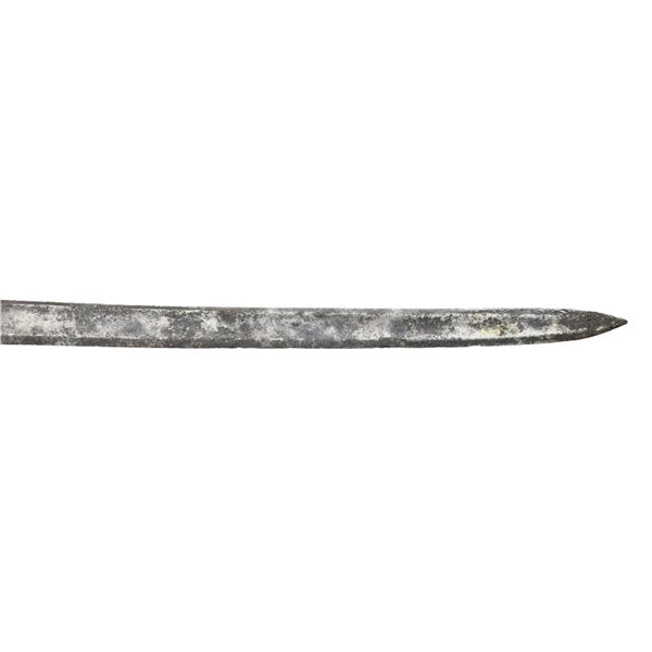 18th CENTURY EUROPEAN HUNTING SWORD.