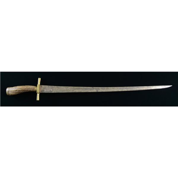 EUROPEAN HUNTING SWORD.