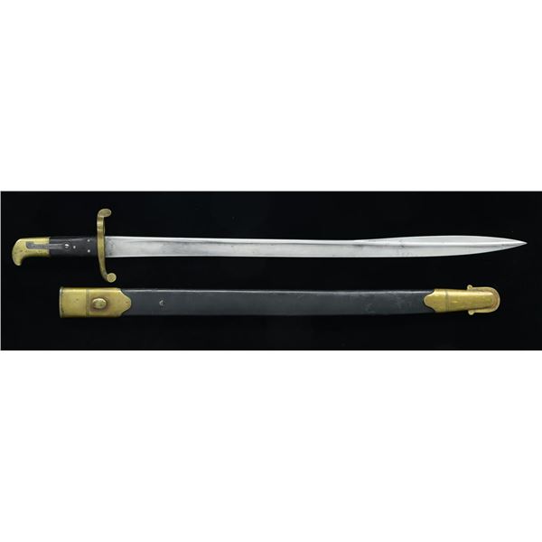 BRITISH P1855 LANCASTER BAYONET.