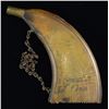 Image 2 : EARLY SCOTTISH FLAT STYLE POWDER HORN.