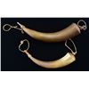 Image 1 : 2 POWDER HORNS.