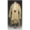 Image 2 : AMERICAN INDIAN BEADED DEERSKIN PRARIE SHIRT.