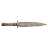 Image 1 : PLAINS STYLE DAGGER WITH LEAD INSET TOMAHAWK