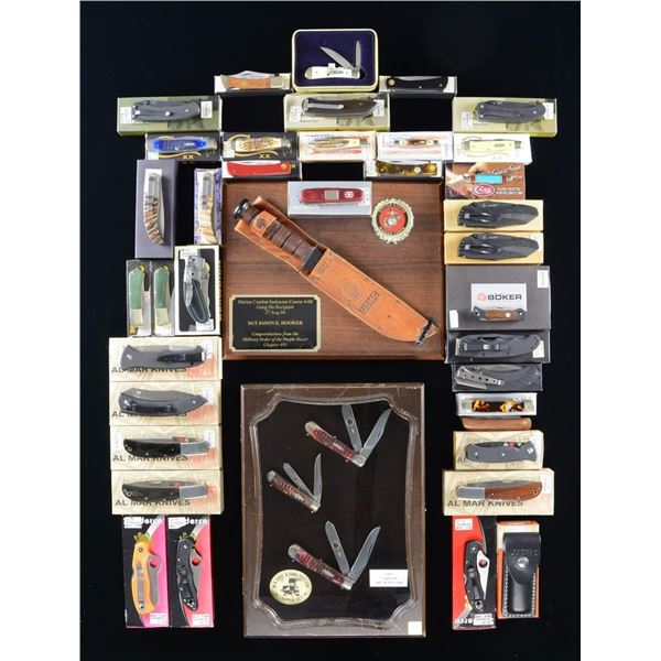 GREAT ASSORTMENT (48) of QUALITY KNIVES.