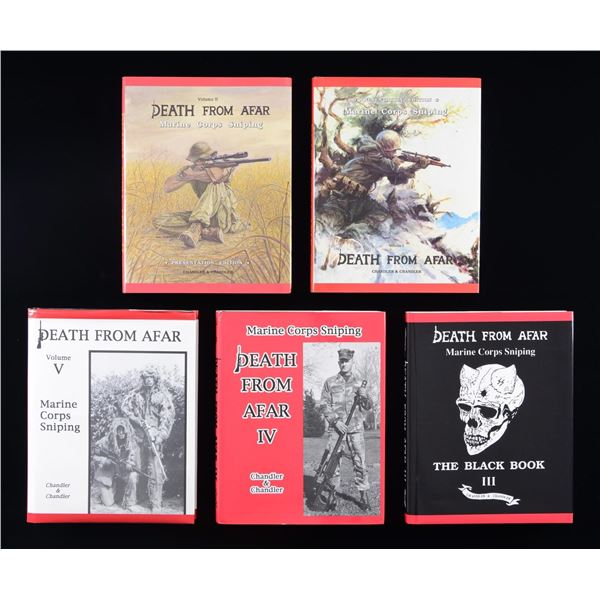 5 VOLUMES "DEATH FROM AFAR: MARINE CORP SNIPING"