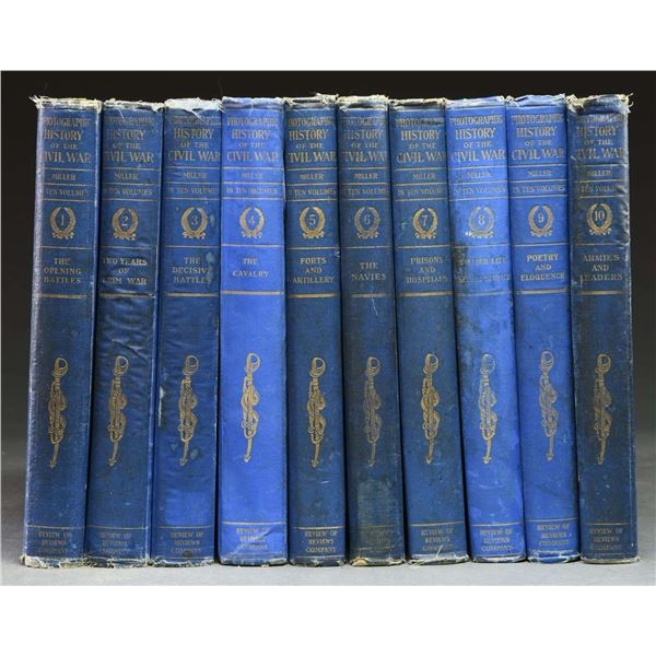 2 VOLUME SETS ABOUT THE CIVIL WAR.