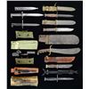 Image 1 : ASSORTED KNIFE, BAYONET & MILITARY GUN PART LOT.