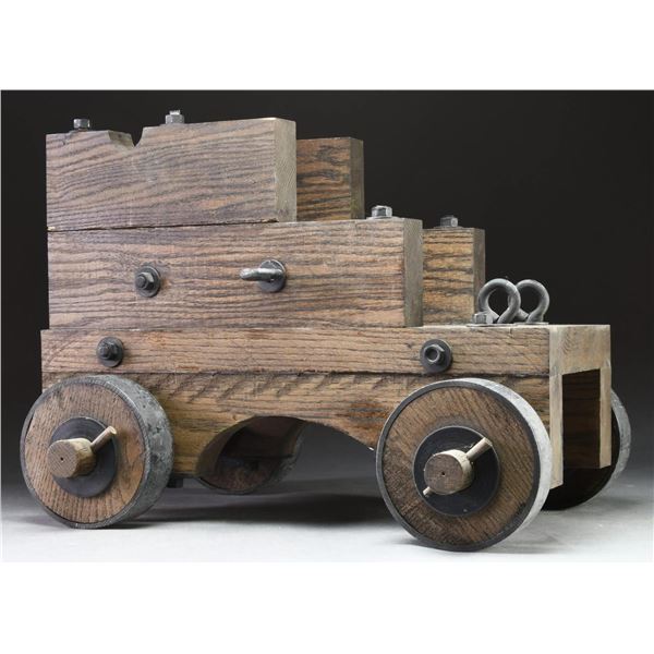 CONTEMPORARY CANNON CARRIAGE.