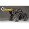 Image 2 : SMALL BRONZE SIGNAL CANNON WITH DECORATIVE