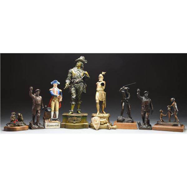 ASSORTED STATUE LOT.