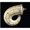 Image 2 : FINE INDIAN MUGHAL PERIOD POWDER HORN.