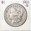 Image 1 : 1901-S $1 Morgan Silver Dollar Coin