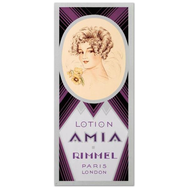 RE Society "Rimmel-Amia" Print Lithograph on Paper