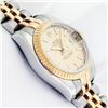 Image 5 : Rolex Ladies Two Tone Champagne Index Datejust Wristwatch
