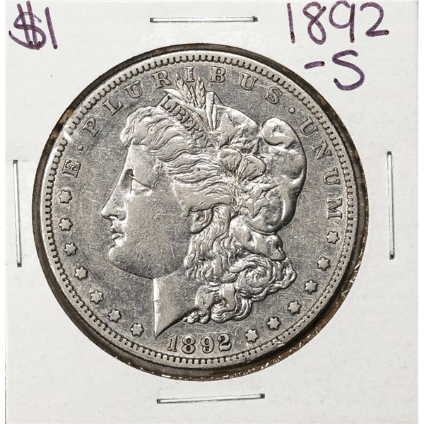 1892-S $1 Morgan Silver Dollar Coin