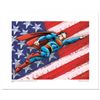 Image 1 : DC Comics "Superman Patriotic" Limited Edition Giclee on Paper