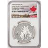 Image 1 : 1990 Canada $1 Proof Henry Kelsey Tercentenary Silver Coin NGC PF69 Ultra Cameo
