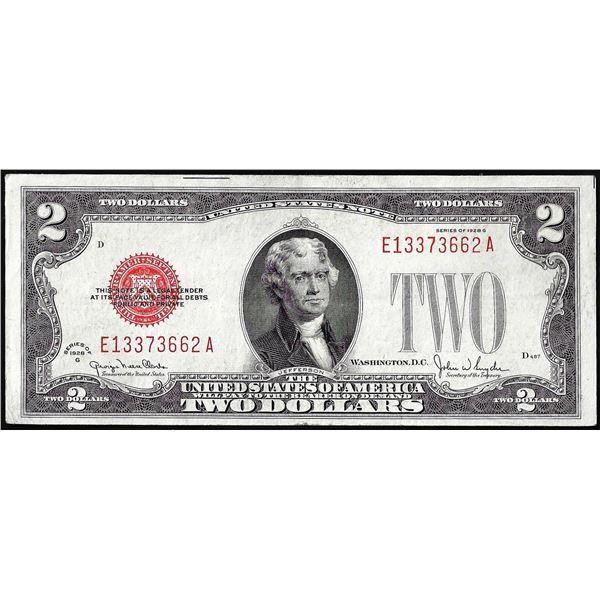 1928G $2 Legal Tender Note