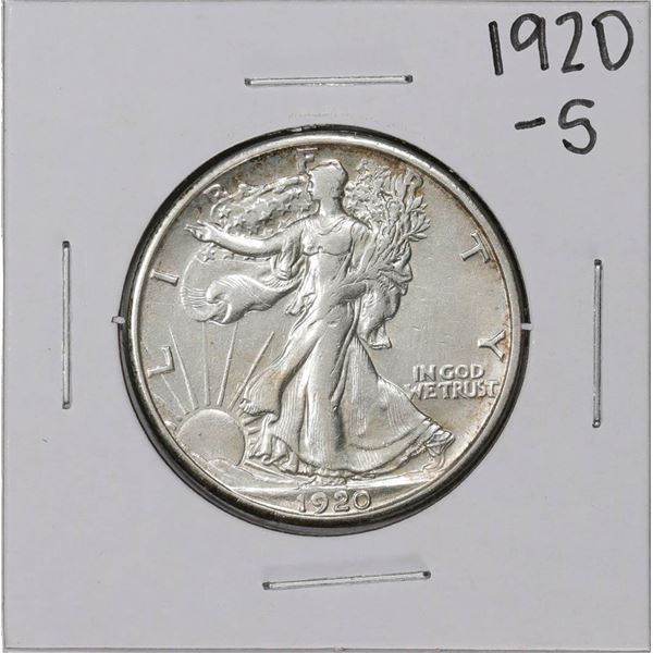 1920-S Walking Liberty Half Dollar Coin