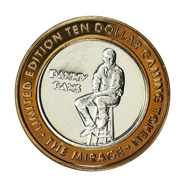 .999 Silver The Mirage Las Vegas, Nevada $10 Casino Gaming Token Limited Edition