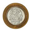 Image 2 : .999 Silver Buffalo Bills Resort & Casino Primm, NV $10 Limited Edition Gaming Token