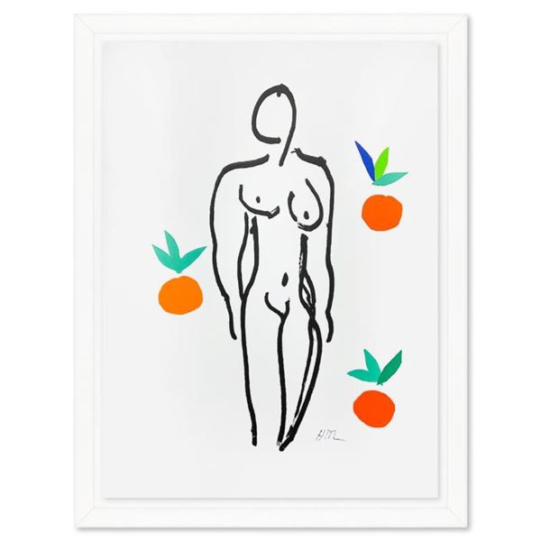 Henri Matisse (1869-1954) "Le Nu aux oranges" Limited Edition Lithograph on Paper