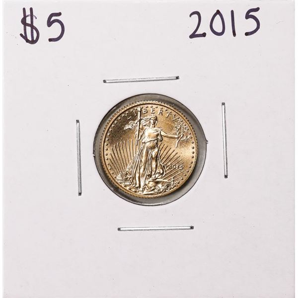 2015 $5 American Eagle Gold Coin