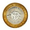 Image 2 : .999 Silver Treasure Island Las Vegas, Nevada $10 Casino Limited Edition Gaming Token