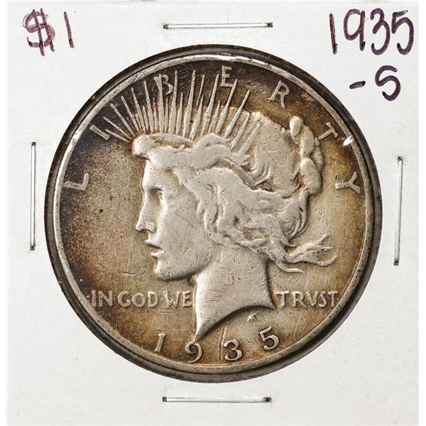 1935-S $1 Peace Silver Dollar Coin