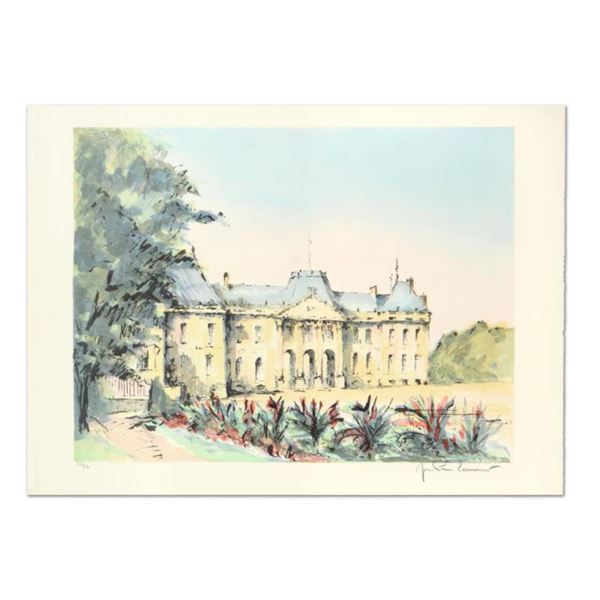 JeanPierre Laurent "Chateu Leunville" Limited Edition Lithograph on Paper