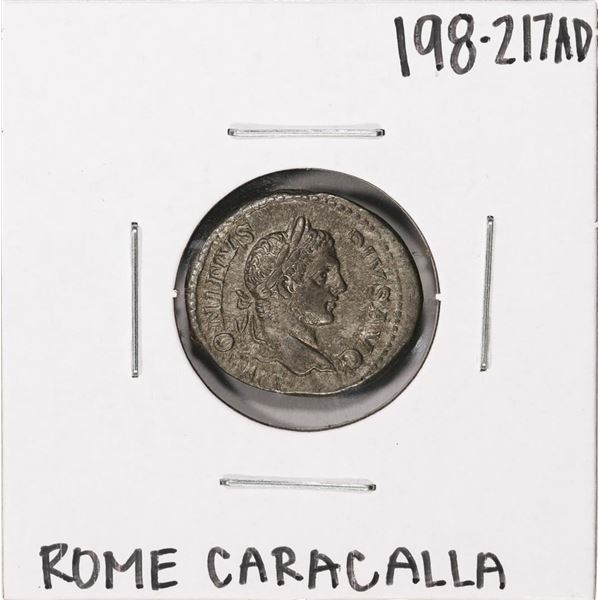 198-217AD Roman Empire Caracalla AR Denarius Ancient Silver Coin