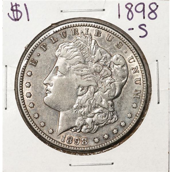 1898-S $1 Morgan Silver Dollar Coin