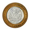 Image 2 : .999 Silver Buffalo Bills Resort & Casino Primm, NV $10 Limited Edition Gaming Token
