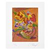 Image 2 : Peter Max "Vase of Flowers XI" Limited Edition Lithograph on Paper