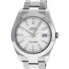 Image 1 : Rolex Men's Stainless Steel White Index Datejust 2 Wristwatch