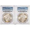 Image 1 : Lot of (2) 1904-O $1 Morgan Silver Dollar Coins PCGS MS63