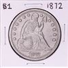 Image 1 : 1872 $1 Seated Liberty Silver Dollar Coin