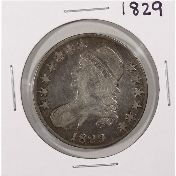 1829 Capped Bust Half Dollar Coin