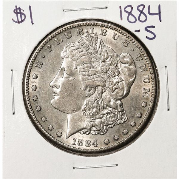 1884-S $1 Morgan Silver Dollar Coin