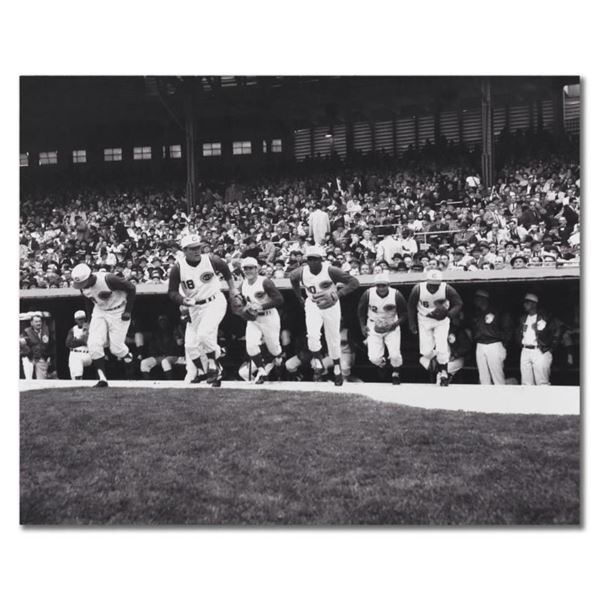 "Pete Rose First Day" Collectible Sports Photograph