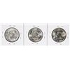 Image 2 : Lot of 1954-P/D/S Franklin Half Dollar Coins